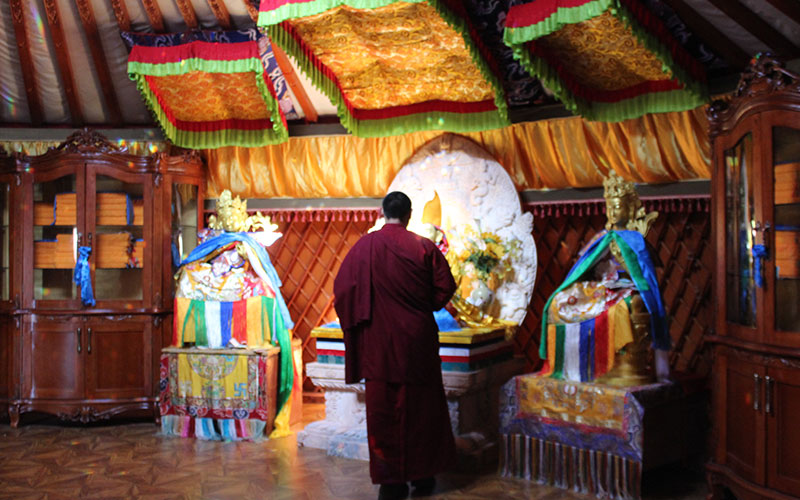 monjos budistes Amarbayasgalant