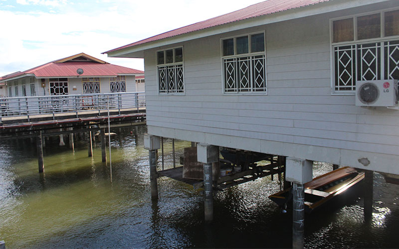 poble de l'aigua Brunei