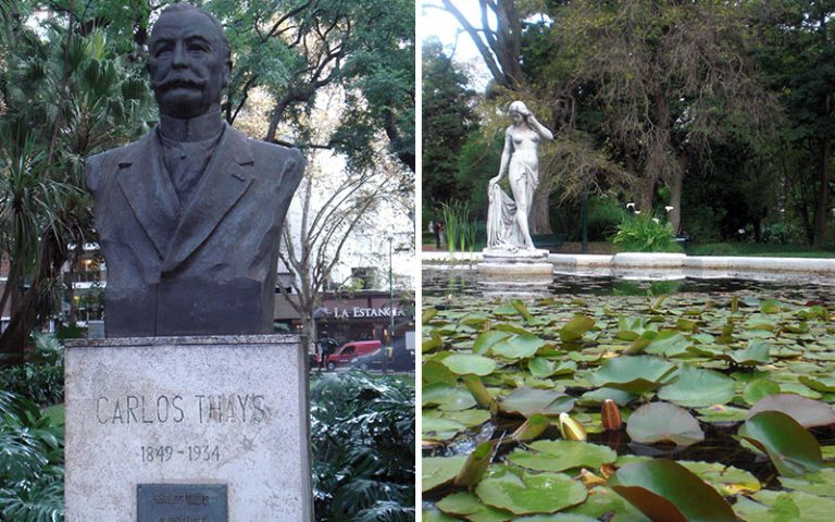 Què tenen en comú molts dels parcs i places de Buenos Aires?